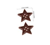FONDOTIN 180pcs Colored Buttons Novelty Buttons Shirt for Men for Sewing Clothes Decorative for Clothes Sewing Assorted Star Shaped Plastic