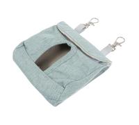 FONDOTIN 1pc Capacity Hay Bag for Guinea Pigs Rabbit Holder Pet Feeder Storage Bag Grey