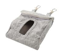 FONDOTIN 1pc Hanging Feeder Bag for Pets Cloth Hay Storage for Guinea Pigs Chinchillas and Practical Cage Accessory to Minimize Waste
