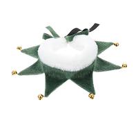 FONDOTIN 1pc Pet Christmas Scarf Bell Adorable Accessory for Dogs and Cats Soft and Comfortable Design for Holiday Festivities for Pet Parties and Celebrations