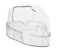 FONDOTIN 1Pc Transparent Hamster Bath Container Durable Hamster Bathroom Basin for Pets Compact Design for Home Pet Store Use for Bathing Grooming