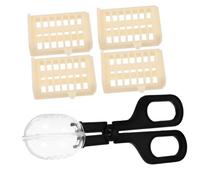 FONDOTIN 1set Bee Cage for Beekeeping Tools Queen Catching Clips Accessories for Efficient Hive Management and Queen Breeding Includes Cage Clips