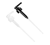 FONDOTIN 1Set Lotion Pump Heads Cream Press Pumps Caps for Home Kitchen Bathroom Black White Replacement Bottle Accessories for Hand Soaps Ketchup and Detergents