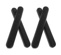 FONDOTIN 2 Pairs Padded Wheelchair Arm Pads Replacement Cushions with Anti-Slip Plastic for Comfortable Armrest Support Easy to Clean and Install for Transport Chairs