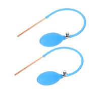 FONDOTIN 2 Pcs Sugar Blowing Pumps Blue Bulbs Sugar Art Tool Kit for Candy Crafting with Molds Use Vacuum Air Pump Beginner Friendly and Versatile