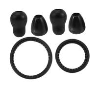 FONDOTIN 2 Sets Stethoscope Diaphragm Replacement Parts with Comfortable Ear Membrane Film Kit for Cardiology Accessories Compatible with Stethoscope Instruments Easy to Use and Replace