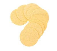 FONDOTIN 20 Pcs Crab Sponges Unbleached Sea Sponge for Aquarium Decor Promotes Balanced Humidity and Enhanced Ventilation Crab Supplies for Tanks