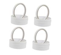 FONDOTIN 20 Rolls Double Sided Adhesive Tape White Strong Sticky DIY Craft Self Adhesive Tapes for Office Carpet Scrapbooking Variety Easy Peel Residue