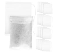 FONDOTIN 200Pcs Drawstring Empty Tea Filter Bags Bulk Loose Leaf Tea Infuser Bags Herbal Coffee and Spices Heat-Resistant Filters