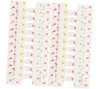 FONDOTIN 200pcs Hairpin Display Cards Premium Paper Hair Bow and Barrette Holders with Perforations for Hanging Practical Organizer for Hair Clips and Accessories in Store Use