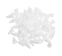 FONDOTIN 200pcs Silicone Stylus Pen Tips Protectors Non-slip Pen Cap Covers Replacement Nibs for Cell Phone Stylus Soft Silicone Accessories for Touch Screens