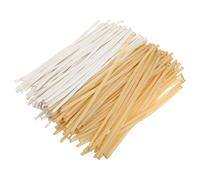 FONDOTIN 200pcs Thickening Long Modelling Balloons Kit for DIY Twisting Animals and Party Decorations White and Clear Latex Balloons for Wedding Arches Birthday Crafts and Romantic Events