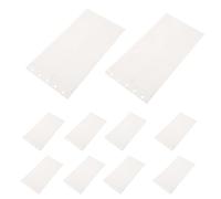 FONDOTIN 2026 Undated Tri-fold Planner Insert Refills, 20 Sheets Weekly and Monthly To-do List Binder Paper for 5-ring Refillable Daily and Ring Binder Organizer