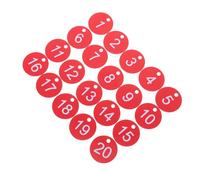 FONDOTIN 20pcs Beehive Hanging Tags Beekeeping Box Markers for Easy Hive Classification Durable Practical Identification Labels for Beekeepers Random Color