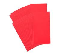 FONDOTIN 20pcs Chinese Red Cash Envelopes Small with Adhesive Strip for Budgeting Money Storage and Lunar Year Paper Envelopes for Cash Checks Seeds and Trinkets
