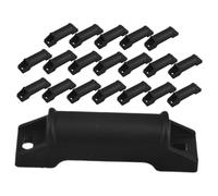 FONDOTIN 20pcs E-sports Chair Accessories Chairs Pedal Sliders Black Pp