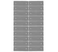 FONDOTIN 20pcs Heat-insulating Pad for Hair Curling High-toughness Material Professional Perm Tools Heat-resistant End Wraps