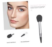 FONDOTIN 20Pcs Microphone Shaped Silicone Makeup Brushes for Women Portable Lipstick and Eyeshadow Applicators Gentle Fine Heads for Travel Home and Professional Use