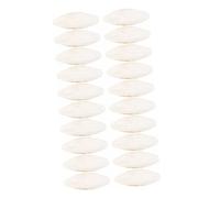 FONDOTIN 20pcs Parrot Cuttlebone Chew Toys for Pet Training Desalting Molar Toys Calcium- for Parrots to Prevent Rickets and Encourage Healthy Chewing Behavior