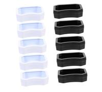 FONDOTIN 20pcs Pet Water and Food Feeding Bowl for Reptiles Lizard Water Dish Smooth for Easy Feeding and Drinking for Turtles Snakes and Geckos