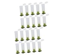 FONDOTIN 20Pcs Plastic Keeper Cage with Ventilation Mesh Protector Shield for Beekeeping Easy Installation Long-term Use and Infestation