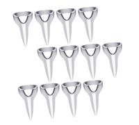 FONDOTIN 20PCS Ring Hair Separator for Hairstyling Durable Hair Picking Comb for Cosplay and Role Playing Glossy Finish Finger Accessories