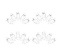 FONDOTIN 20PCS Small No- Alligator Hair Clips 4cm Snap Barrettes with Inner Teeth for ’s Side Slide Hair Accessories Random Color
