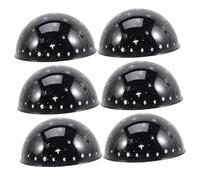 FONDOTIN 20pcs Star Projection Lamp Shades for Desktop Atmosphere Light Mini Sky Covers for Bedroom Garden Balcony Decoration Non-deforming Light Diffusers Warm Eye-Friendly Glow