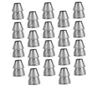 FONDOTIN 20pcs Taper Wedges for Hammer Handle Fixing Iron Splitting Wedges with Smooth Surface Construction Easy to Install for Woodworking and Construction Tools