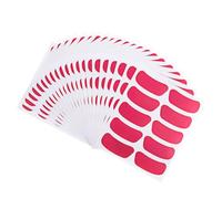 FONDOTIN 22 Sheets Writable Sports Eye Strips for Baseball Football Softball Adhesive PVC Under Eye Stickers with Moisture Resistant Comfortable Design for Athletes