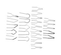 FONDOTIN 25pcs Professional Pyrography Tips Kit Replaceable High Temperature Iron Wire Tips for Artistic Wood Burning and Welding Woodworking Tool for Creative Designs