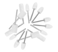 FONDOTIN 25pcs Wool Felt Polishing Bits for Watch Jewelry Manicure Grinding Buffing Accessories with Cylindrical and Bullet-shaped Heads for Glass Metal Mold Surface Finishing