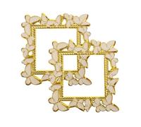 FONDOTIN 2pcs Acrylic Butterfly Switch Covers Socket Decor Protection Cover European Style for Bedroom Living Non-Fading Luxury Wall Switch Stickers