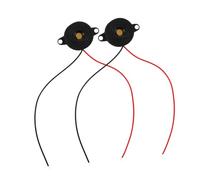 FONDOTIN 2pcs Active Piezoelectric Electronic Alarm Device High Decibel Continuous Sound for Emergency Alerts Effortless Installation Reliable Safety for Cars and Industrial Use