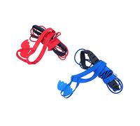 FONDOTIN 2pcs Adjustable Bird for Parrots Birds Lovely Wing Design Leash for Outdoor Training and Enjoying Pets