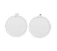 FONDOTIN 2pcs Air Stones for Fish Tanks Nano Bubble Diffusers with Silent Technology for Even Oxygenation Aquarium Bubbler Accessories for Water Circulation and Oxygen Supply