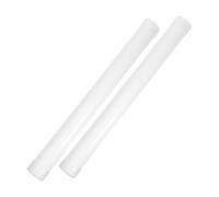 FONDOTIN 2Pcs Artwork Storage Tubes for Posters and Drawings PVC Drafting Tubes with Caps Reusable for Artists Architects Students