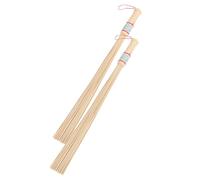 FONDOTIN 2Pcs Bamboo Handheld Body Knocking Massagers for Full Body Muscle Relaxation Neck Shoulder Back Leg Use at Home Office