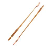 FONDOTIN 2pcs Bamboo Yangqin Practice Hammers, Lightweight Finely Polished Dulcimer Sticks for Practice and Performance, Accurate, Stable Musical Instrument Accessories Random Style