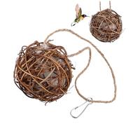 FONDOTIN 2pcs Bird Nest Material Balls for Outdoor Hummingbird Nesting Diy Bird Bedding Nesting Material