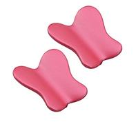 FONDOTIN 2Pcs Cartoon Butterfly Metal Door Pull Bar Handles for Room Wardrobe Cabinet Drawer Durable Colorful Wardrobe Door Knobs with Spacing Modern Decorative Furniture Pulls