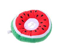 FONDOTIN 2pcs Cat Collar Soft Polyester Cone for Cats Watermelon Design Anti- and Scratch for Healing and