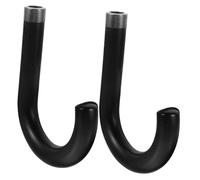FONDOTIN 2Pcs Curved Umbrella Handle Replacement Compact Grip for Rain Sun Umbrellas Lightweight Anti-slip Design Versatile Handle Replacement for Outdoor Use