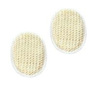 FONDOTIN 2PCS Exfoliating Sisal Sponge Balls 15cm Natural Bath Body Cleaner Bath Scrubber for Skin Cleansing Beige Sisal Blocks Suitable for Shower and Random Color Random Color
