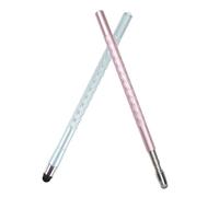 FONDOTIN 2pcs High Precision Stylus Pen for Tablets and Touchscreens Capacitive Digital Pens with Fast Response and Smooth Writing Compatible with Phones Laptops for Online Learning and