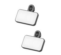 FONDOTIN 2pcs LED Clip Light with Brightness for Video Conferencing Live Streaming Photography Compact USB Powered Fill Light for Laptop Phone Online Education