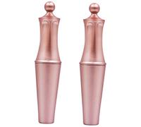 FONDOTIN 2pcs Magnetic Eyeliner Liquid Liner Rose Gold Makeup Tool for False Party Halloween Christmas Women