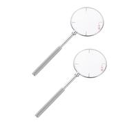 FONDOTIN 2pcs Multi-function Portable Cylinder Lens for Optometry Made Optical Glass and Zinc Alloy, Convenient Cross Cylinder Lens Tool for Accurate Eye Examination
