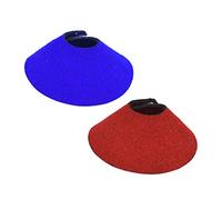 FONDOTIN 2pcs Parrot Toys for Parrots Birds Cone Collar Pet Supply Biting Collar Wound Protective Neck Wrap Pet Bird Harness