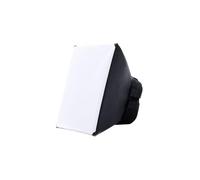 FONDOTIN 2pcs Portable DSLR Flash Diffuser Softbox Soft Light Photography Box for External Speedlight Lightweight Camera Flash Softener for Portrait and Outdoor Shooting